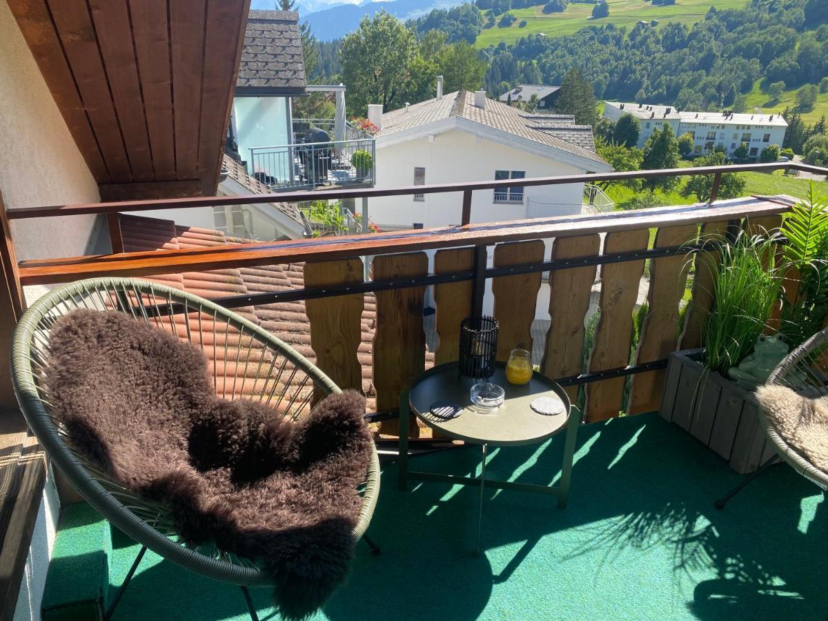 Dachwohnung In Der Mitte Von Laax-Dorf Ngoại thất bức ảnh
